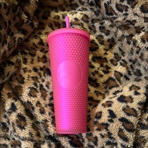 Starbucks Vibrant Pink Studded Tumbler
